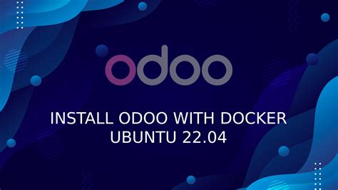 4 Adding external modules to <b>Odoo</b>. . Install odoo docker